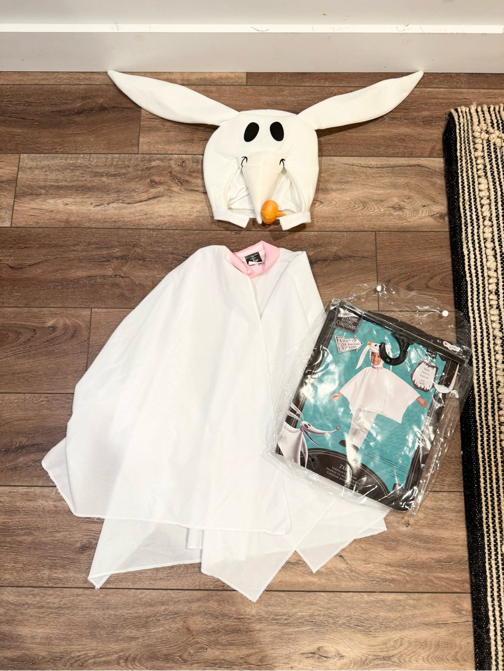 Disney Nightmare Before Christmas Toddler Zero Ghost Dog Halloween Costume 4-6